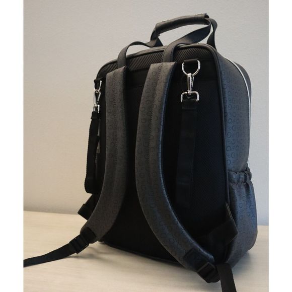 Guess S7964902 Unisex Coal Allover G Print PU Leather Lottie Travel Backpack $39 - Picture 3 of 10